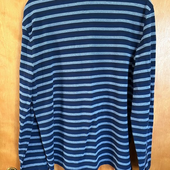 NWOT! Cotton Textured & Striped Collared Shirt // Tommy Hilfiger Men's Size L - Picture 4 of 4